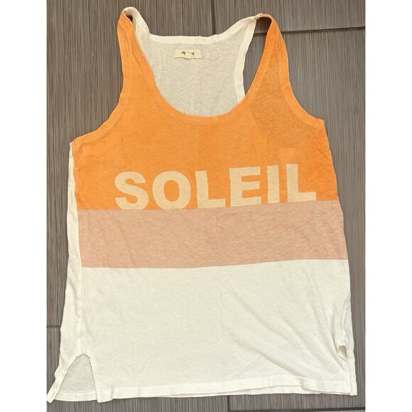 Madewell Tops - Madewell Women’s Soleil Cotton & Linen Tank Top Size Small Lightweight